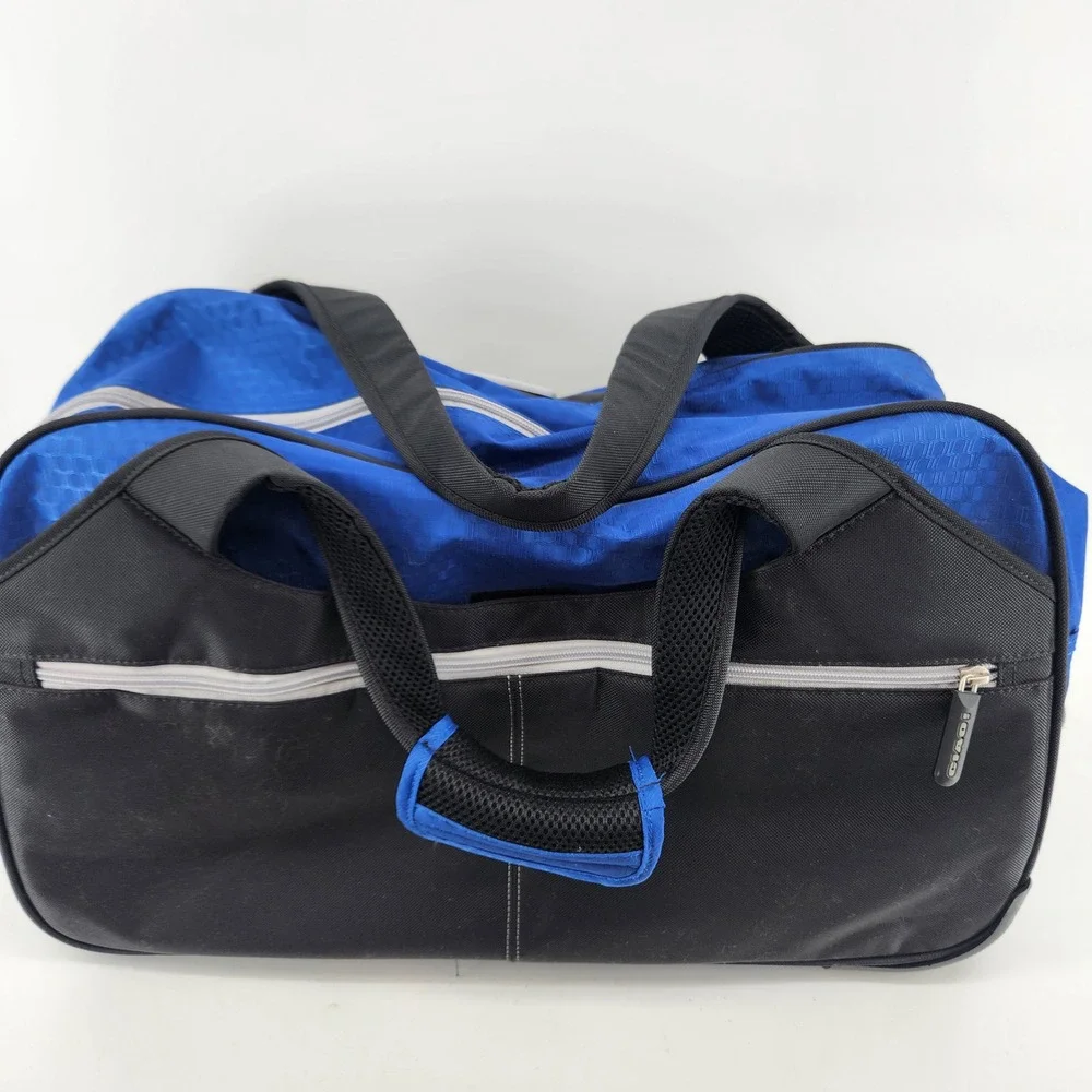 CIAO‎ Rolling Duffel Bag 22 Inch Blue Black Wheeled Carry On Travel Luggage